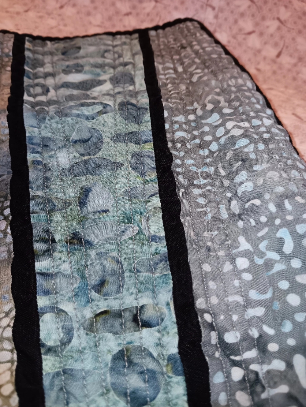 Patchwork Table Runner 34"×11" - Picture 6 of 7